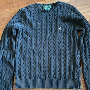 Ralph Lauren cable sweater M